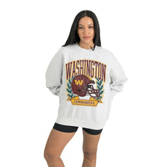 Washington Commanders Gameday Couture Women's Heritage Premium Fleece Pullover Sweatshirt