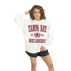 Tampa Bay Buccaneers Gameday Couture Women's Timeless Triumph Premium Fleece Pullover Sweatshirt