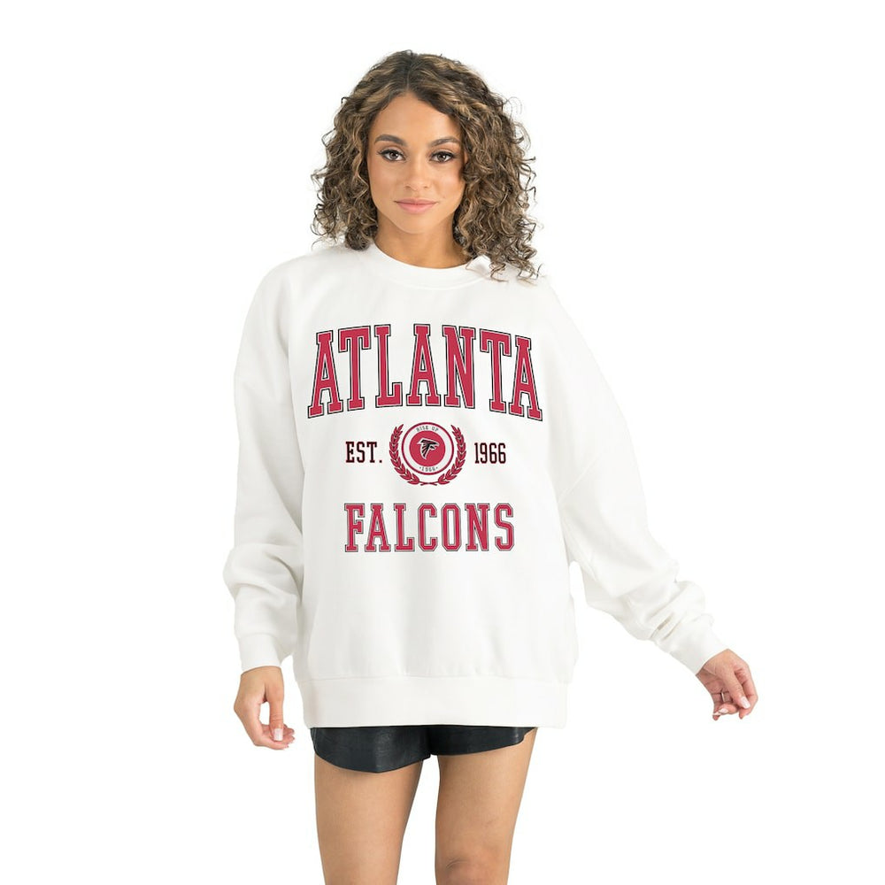 Atlanta Falcons Gameday Couture Women's Timeless Triumph Premium Fleece Pullover Sweatshirt