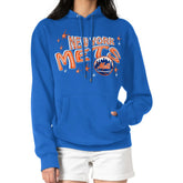 New York Mets Starter Women's Fireworks Fleece Tri-Blend Pullover Hoodie | MLB New
