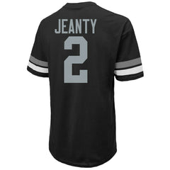 Las Vegas Raiders Ashton Jeanty Majestic Threads 2025 NFL Draft First Round Pick Oversized T-Shirt
