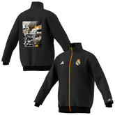 Real Madrid x Marvel Youth Track Jacket Black - Adidas