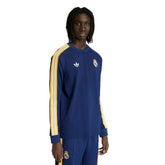 Real Madrid Originals Culturewear Originals Long Sleeve T-Shirt Navy - Adidas