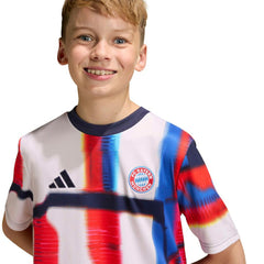 Bayern Munich Youth 2025/26 Pre-Match Training Jersey Navy - Adidas