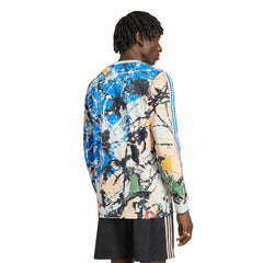 Manchester United X Stone Roses Long Sleeve Replica Jersey Blue - Adidas