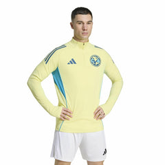 Club America Tiro 2025/26 AEROREADY Raglan Full-Zip Training Top Yellow - Adidas