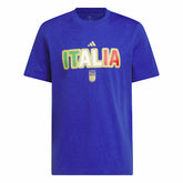 Italy National Team Jersey Hook T-Shirt Blue - Adidas