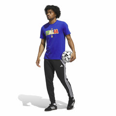 Italy National Team Jersey Hook T-Shirt Blue - Adidas