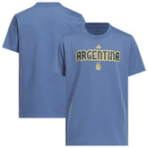 Argentina National Team Youth Jersey Hook T-Shirt Blue - Adidas