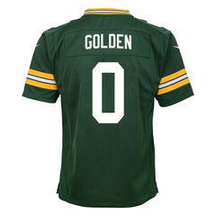 Green Bay Packers Nike Matthew Golden Youth Team Game Jersey