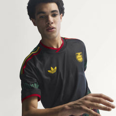 Jamaica National Team 2026 Away On-Field Jersey Black - Adidas