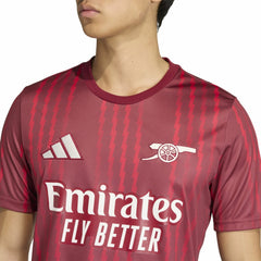 Arsenal 2025/26 Pre-Match Training Jersey Red - Adidas