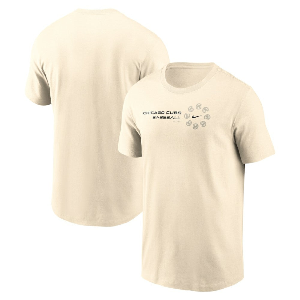 Chicago Cubs Nike Pinwheel Lockup T-Shirt | MLB For sale
