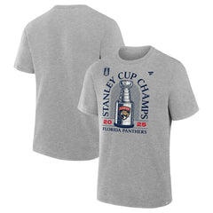 Florida Panthers Fanatics 2025 Stanley Cup Champions Locker Room T-Shirt For Sale