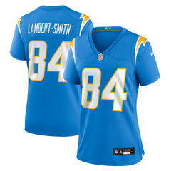 Los Angeles Chargers Nike KeAndre Lambert-Smith Women's Team Game Jersey