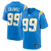 Los Angeles Chargers Nike Jamaree Caldwell Team Game Jersey