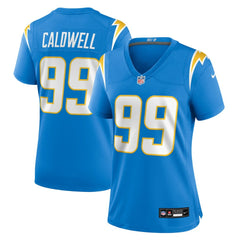 Los Angeles Chargers Nike Jamaree Caldwell Women's Team Game Jersey