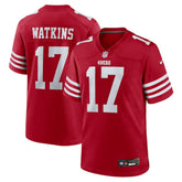 San Francisco 49ers Nike Jordan Watkins Team Game Jersey