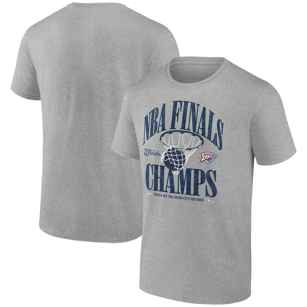 Oklahoma City Thunder 2025 NBA Finals Champions Fade Away Retro T-Shirt Online