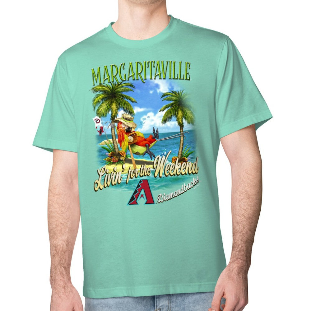 Arizona Diamondbacks Margaritaville Livin' for the Weekend T-Shirt | MLB Sale