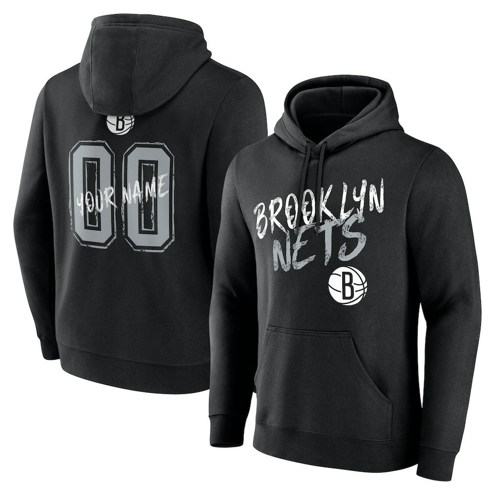 Brooklyn Nets Hustle Custom Pullover Hoodie Discount