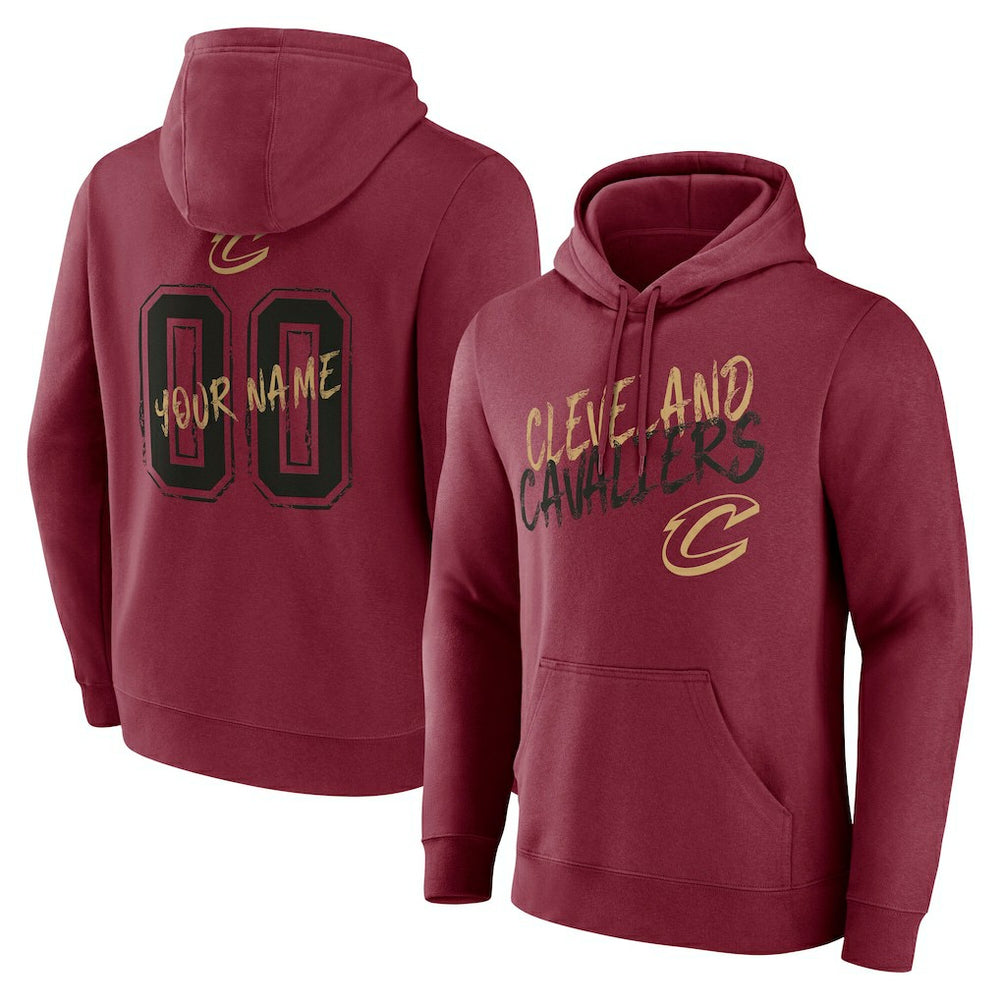 Cleveland Cavaliers Hustle Custom Pullover Hoodie sale Discount