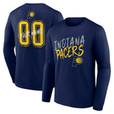 Indiana Pacers Hustle Custom Long Sleeve T-Shirt Discount