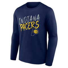 Indiana Pacers Hustle Custom Long Sleeve T-Shirt Discount