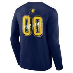 Indiana Pacers Hustle Custom Long Sleeve T-Shirt Discount
