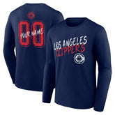 LA Clippers Hustle Custom Long Sleeve T-Shirt Online