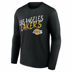 Los Angeles Lakers Hustle Custom Long Sleeve T-Shirt On Sale