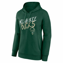 Milwaukee Bucks Women's Hustle Custom Pullover Hoodie For Sale