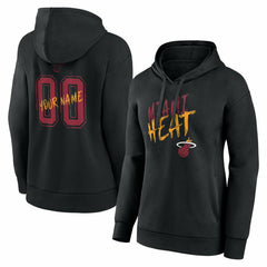 Miami Heat Women's Hustle Custom Pullover Hoodie Discount