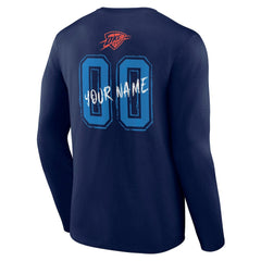 Oklahoma City Thunder Hustle Custom Long Sleeve T-Shirt Outlet