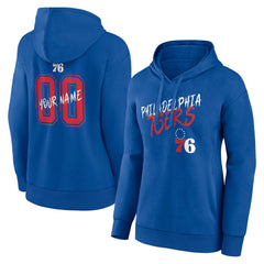 Philadelphia 76ers Women's Hustle Custom Pullover Hoodie Discount
