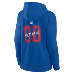 Philadelphia 76ers Women's Hustle Custom Pullover Hoodie Discount