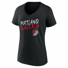 Portland Trail Blazers Women's Hustle Custom V-Neck T-Shirt Online
