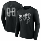 San Antonio Spurs Hustle Custom Long Sleeve T-Shirt On Sale
