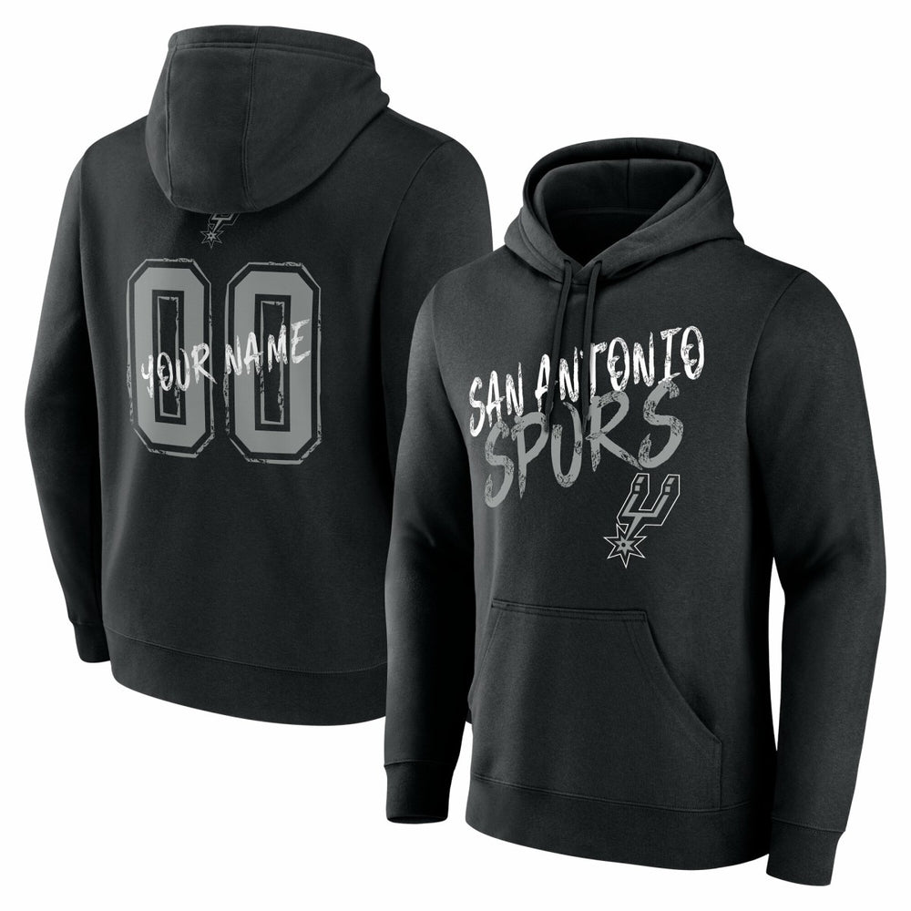 San Antonio Spurs Hustle Custom Pullover Hoodie New