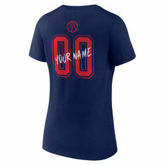 Washington Wizards Women's Hustle Custom V-Neck T-Shirt Outlet