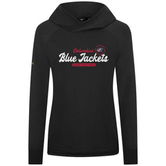 Columbus Blue Jackets Levelwear Women's Slender Monument Raglan Pullover Hoodie Online