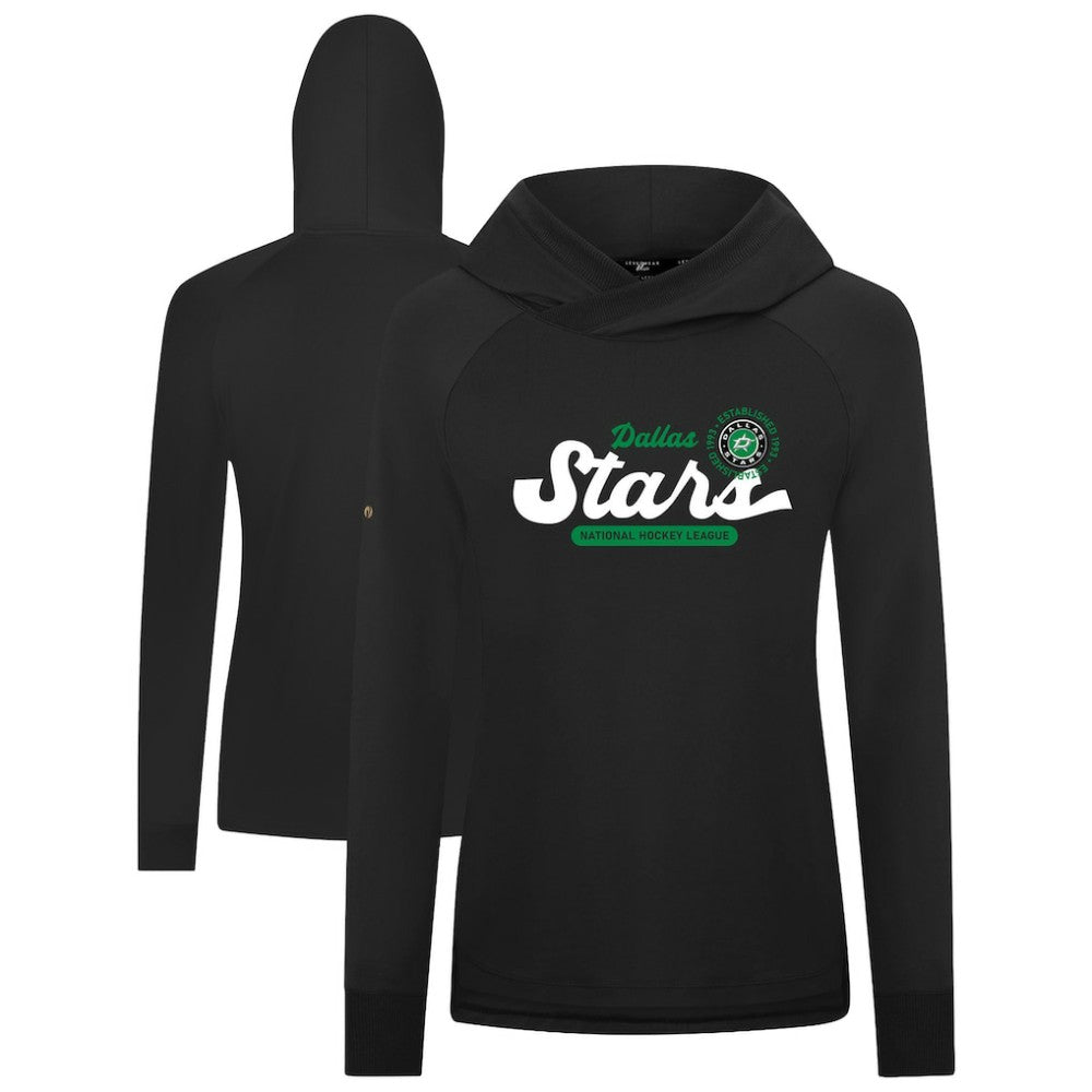 Dallas Stars Levelwear Women's Slender Monument Raglan Pullover Hoodie Discount
