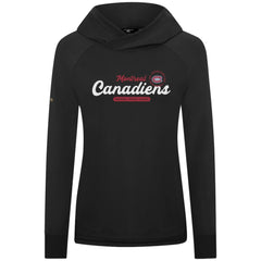 Montreal Canadiens Levelwear Women's Slender Monument Raglan Pullover Hoodie Discount