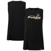 Nashville Predators Levelwear Women's Influx Monument Tank Top On Sale
