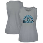 Seattle Kraken Levelwear Women's Macy Banner Arch Tank Top Online