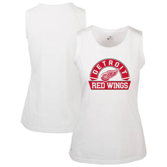 Detroit Red Wings Levelwear Women's Macy Banner Arch Tank Top For Sale