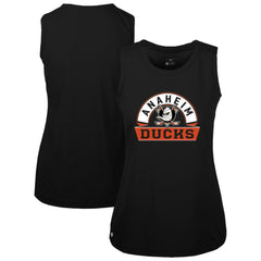Anaheim Ducks Levelwear Women's Macy Banner Arch Tank Top Online