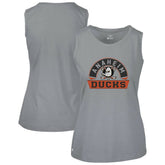 Anaheim Ducks Levelwear Women's Macy Banner Arch Tank Top On Sale