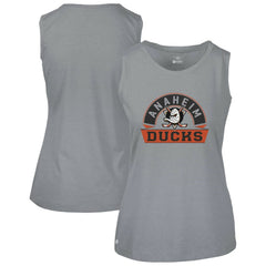 Anaheim Ducks Levelwear Women's Macy Banner Arch Tank Top On Sale