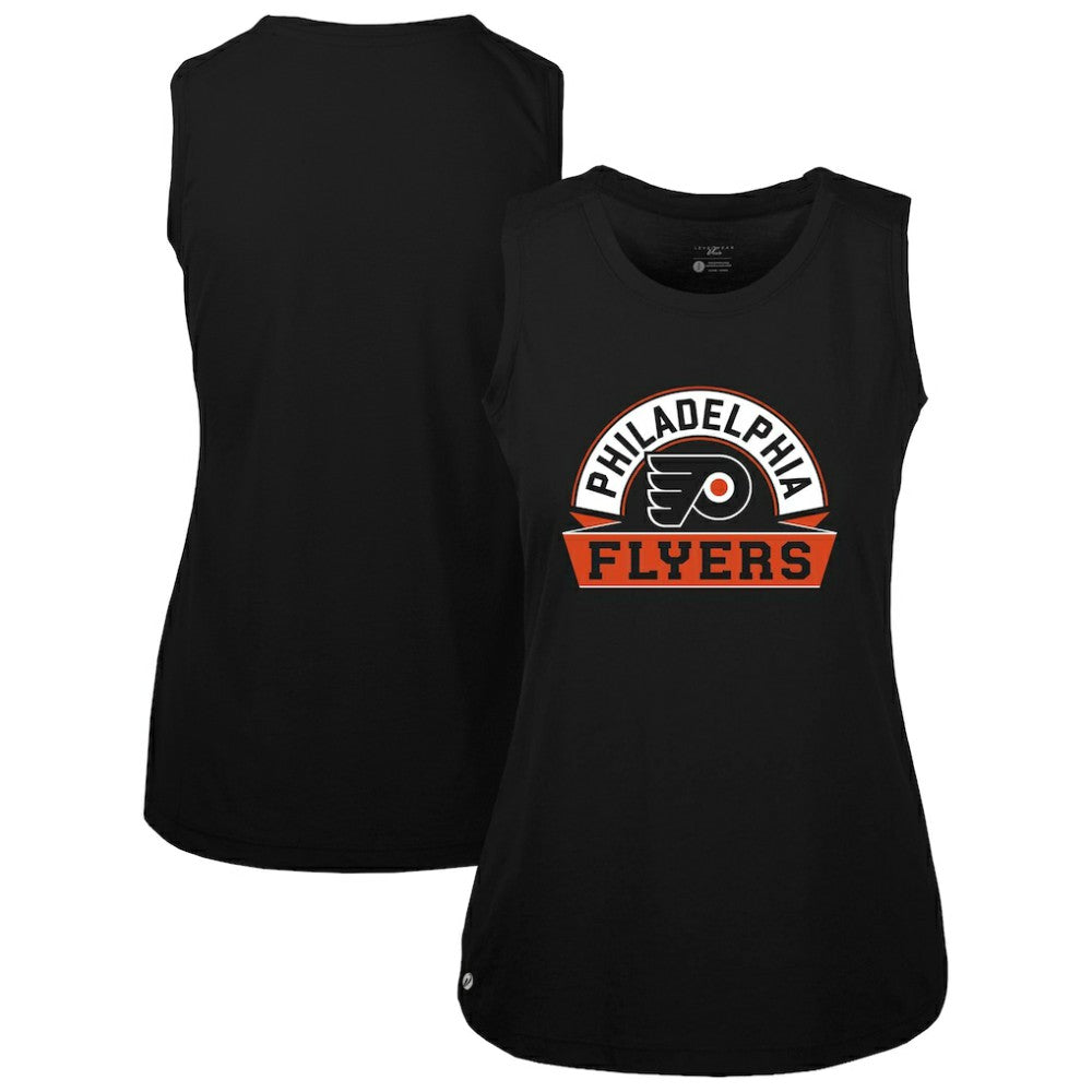 Philadelphia Flyers Levelwear Women's Macy Banner Arch Tank Top For Sale
